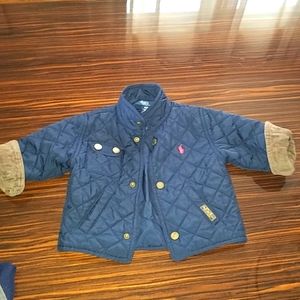 Ralph Lauren Toddler Quilted Fall Jacket 18 M